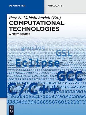 cover image of Computational Technologies